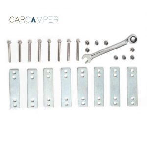 This is a spare Roof Rack Fixing Kit for the Car Camper Roof Top Tent