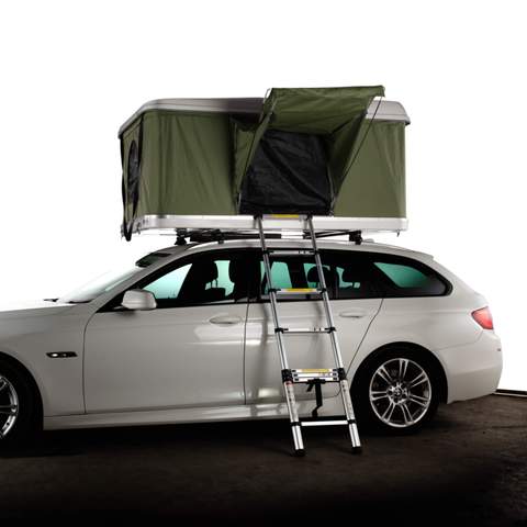 white roof top tent