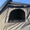 Side window outside fold out roof top tent