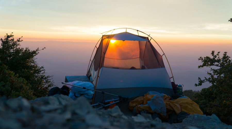tent camping