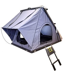 Alu-clam shell roof top tent from Mako56